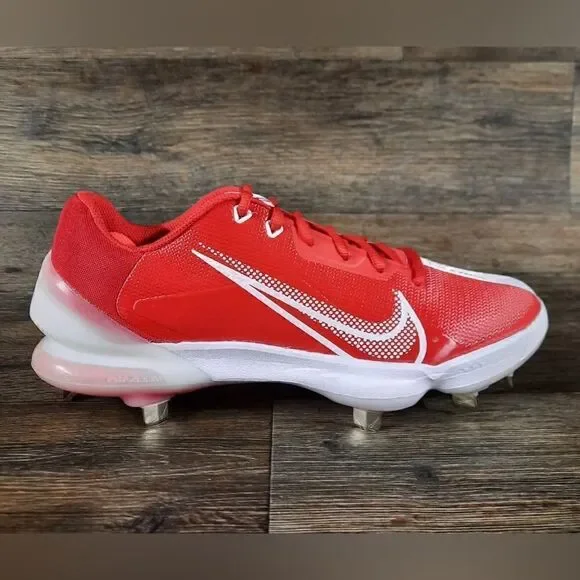 Nike Force Zoom Trout 7 Pro Men'sMetal Baseball Cleats Red CQ7224-602